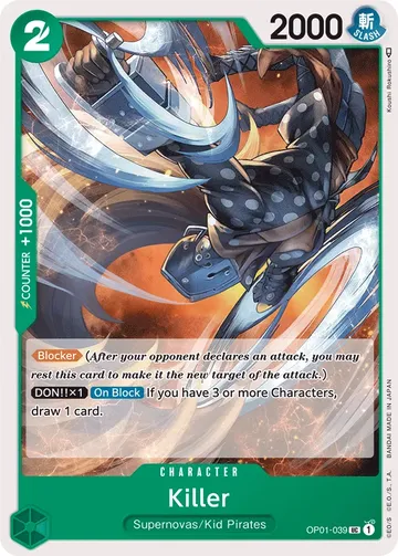 Killer OP01-039 $0.32