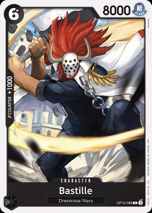 Front of Bastille OP12-088, Legacy of the Master English