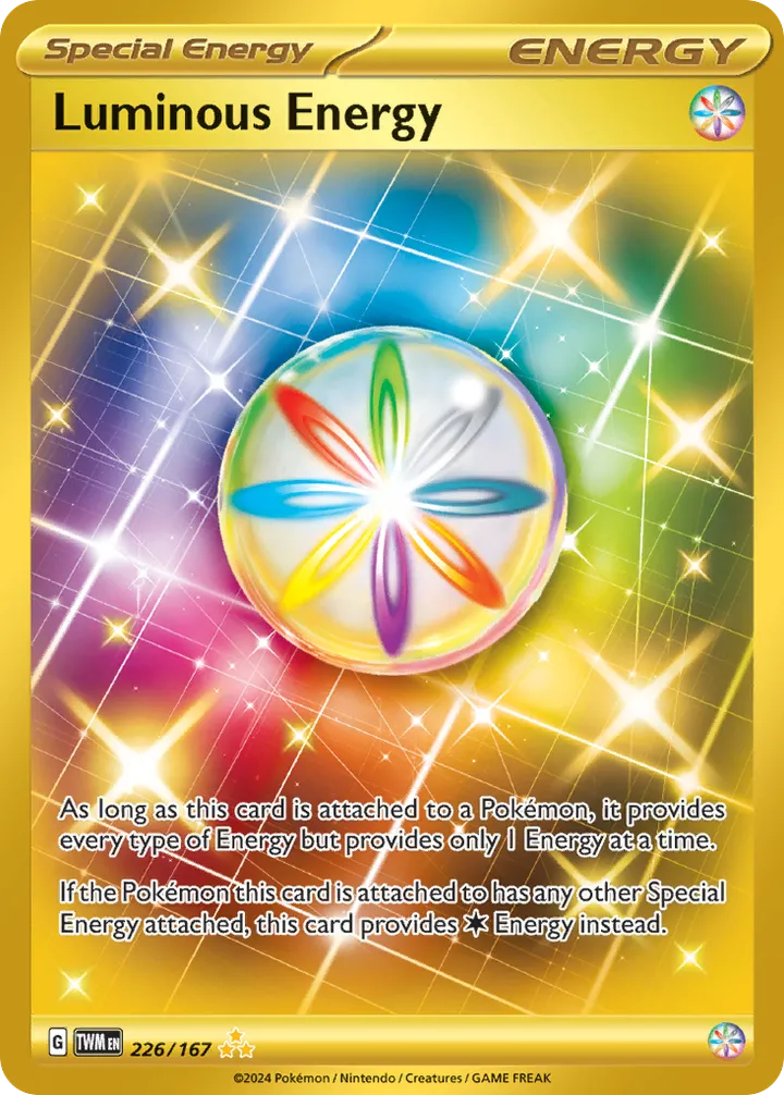 Front of Luminous Energy 226, Scarlet & Violet—Twilight Masquerade English