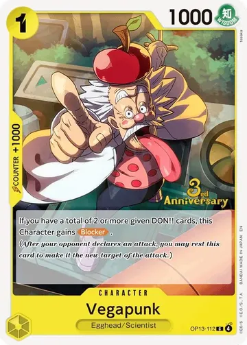 Vegapunk OP13-112 · Anniversary $0.48