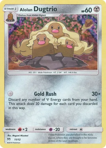 Alolan Dugtrio 11 $10.15