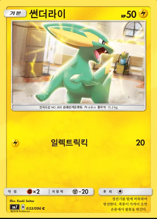 Front of 썬더라이 33, 창공의 카리스마 Korean