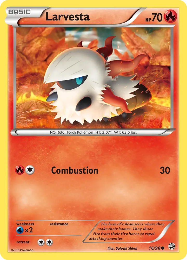 Front of Larvesta 16, XY—Ancient Origins English