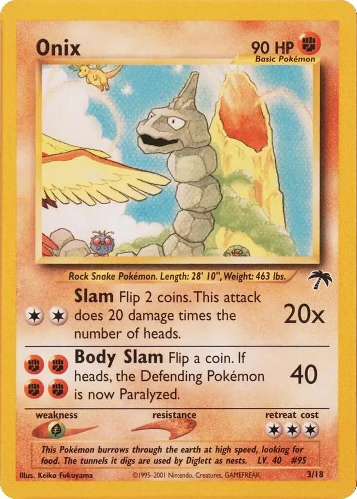 Southern Islands 영어판 Onix 3 카드 앞면