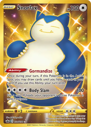 Snorlax 224 ₩193,993