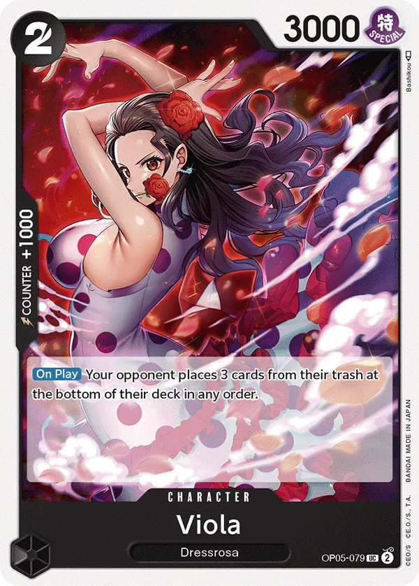 Awakening of the New Era 영어판 Viola OP05-079 카드 앞면