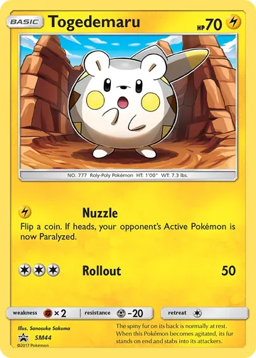 Togedemaru SM44 ₩4,665