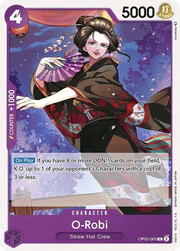 Awakening of the New Era 英語版 O-Robi OP05-063 カード表面