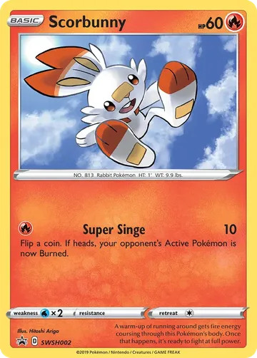 Scorbunny SWSH002 $4.21