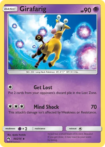 Girafarig 94 $0.42