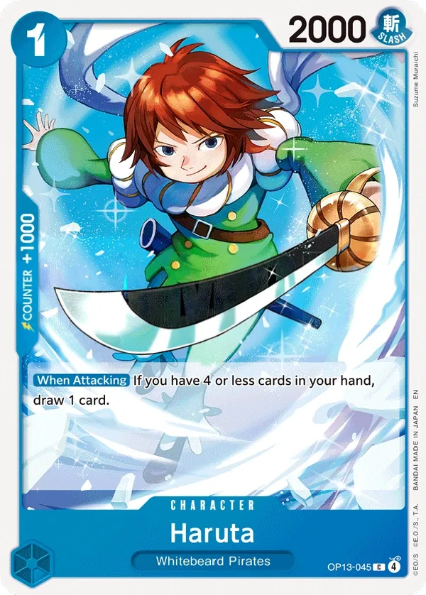 Carrying on His Will 英語版 Haruta OP13-045 カード表面
