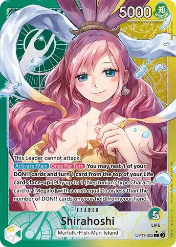 Shirahoshi OP11-022 · Parallel $49.34