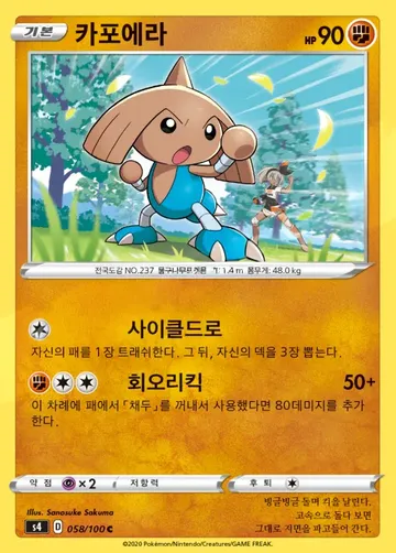 카포에라 58 ¥118