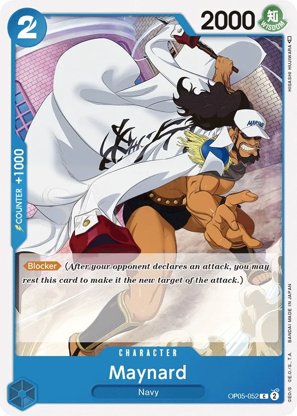 Awakening of the New Era 英語版 Maynard OP05-052 カード表面
