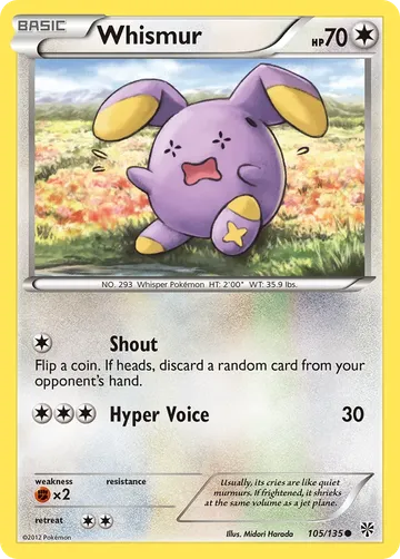 Whismur 105 $0.26