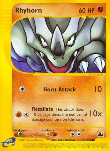 Rhyhorn 91 $21.01