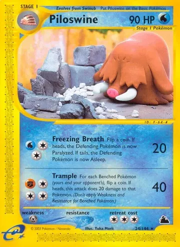 Piloswine 24 $85.00