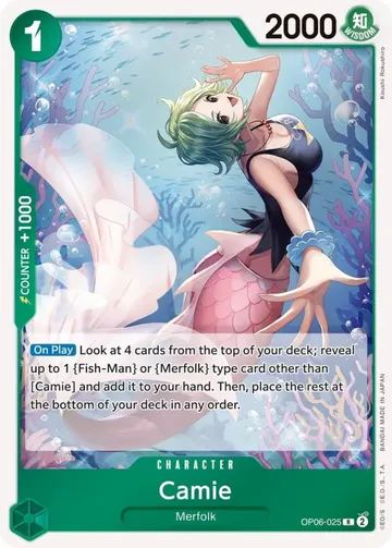 Camie OP06-025 ¥28