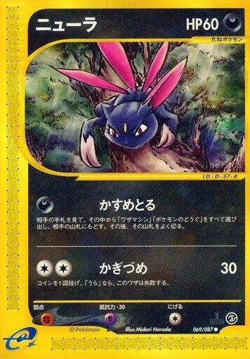 Front of Sneasel 69, 海からの風 Japanese