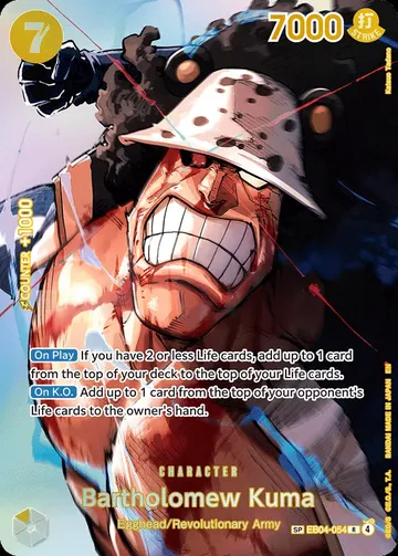 Bartholomew Kuma EB04-054 · Parallel $53.88