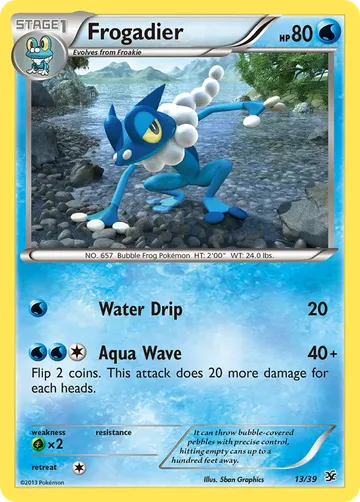 Frogadier 13 $0.60