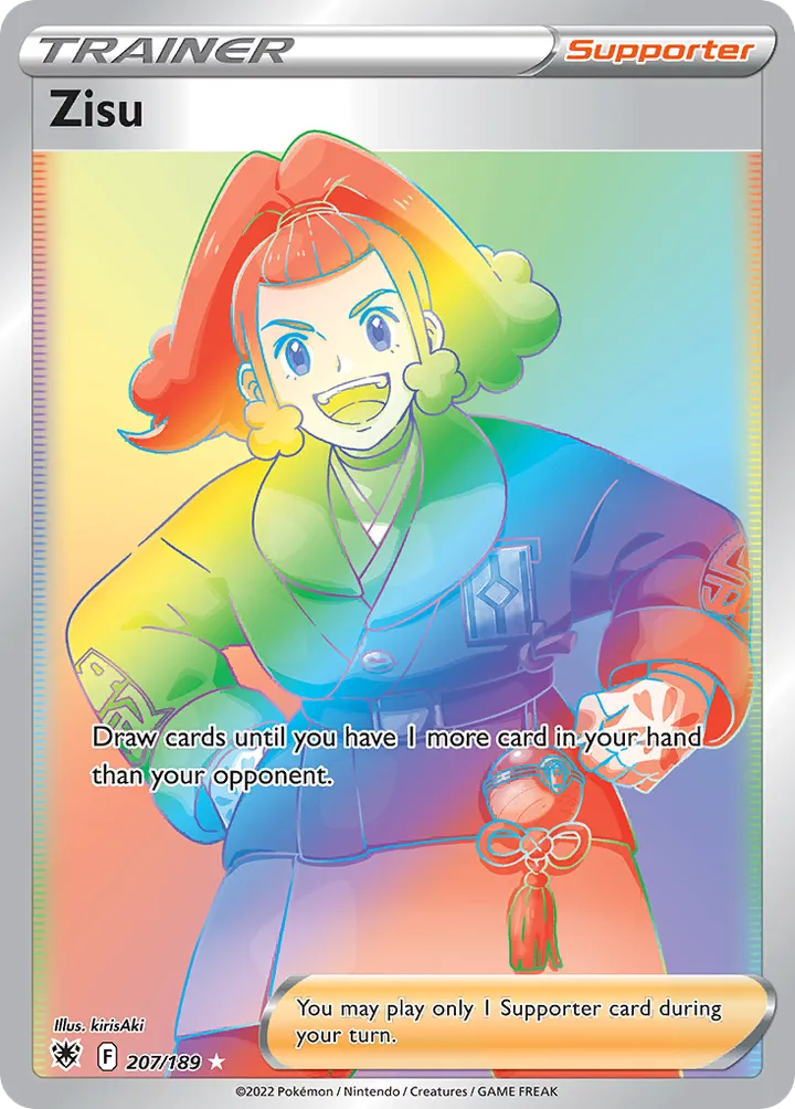 Sword & Shield—Astral Radiance 영어판 Zisu 207 카드 앞면