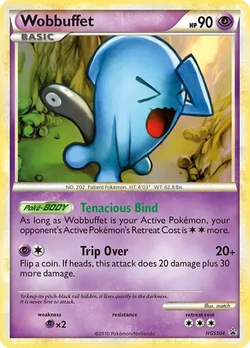 Wobbuffet HGSS04 $15.06