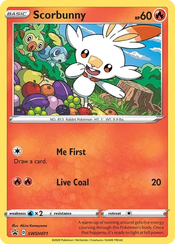 Scorbunny SWSH071 $1.96