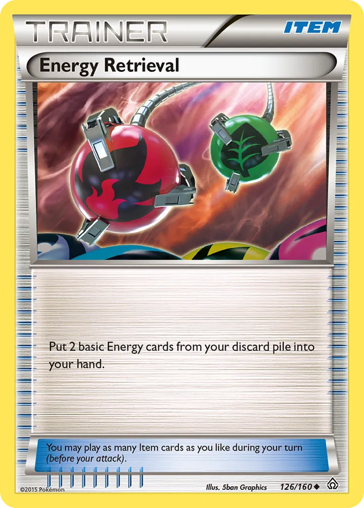 XY—Primal Clash 英語版 Energy Retrieval 126 カード表面