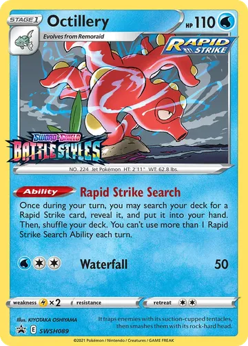 Octillery SWSH089 $4.95