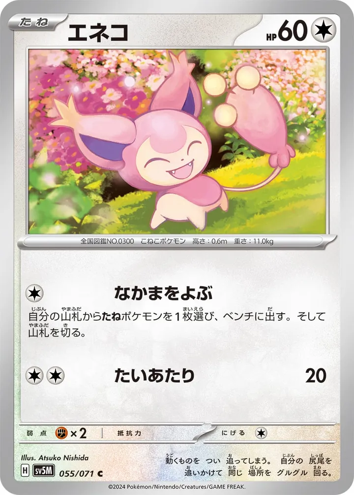 Front of Skitty 55, サイバージャッジ Japanese