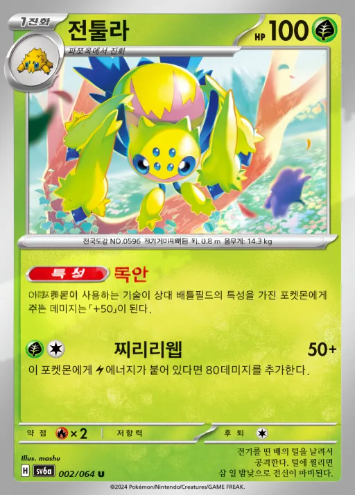 Front of 전툴라 2, 나이트원더러 Korean