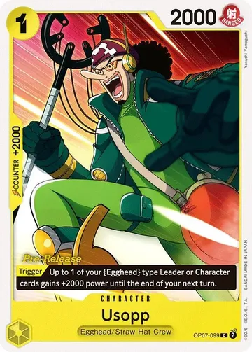 Usopp OP07-099 · Pre-Release $7.35
