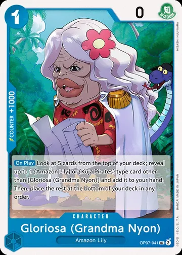 Gloriosa (Grandma Nyon) OP07-041 $0.10