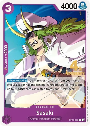 Sasaki OP17-068 · Anniversary $0.57
