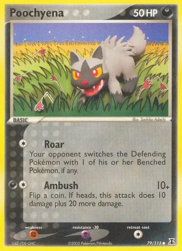 Poochyena 79 $1.50