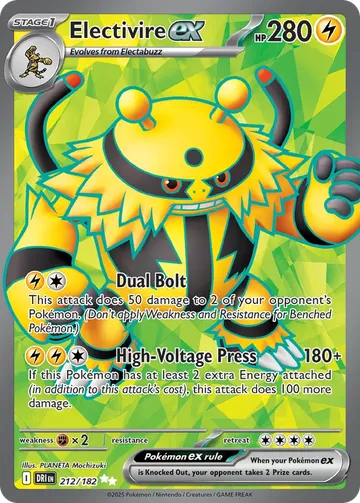 Electivire ex 212 $1.14