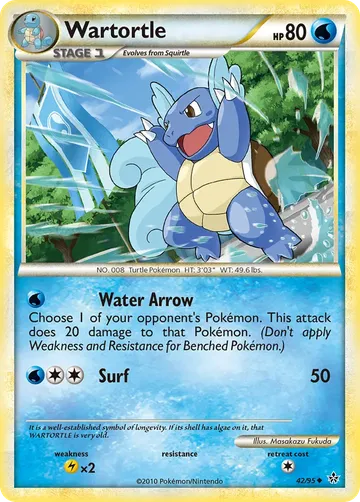 Wartortle 42 $3.79