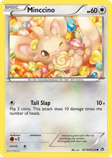 Minccino RC18 $9.20