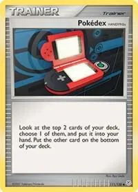 Diamond & Pearl 英語版 Pokédex HANDY910is 111 カード表面