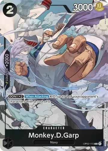 Monkey.D.Garp OP02-115 · パラレル ¥1,706