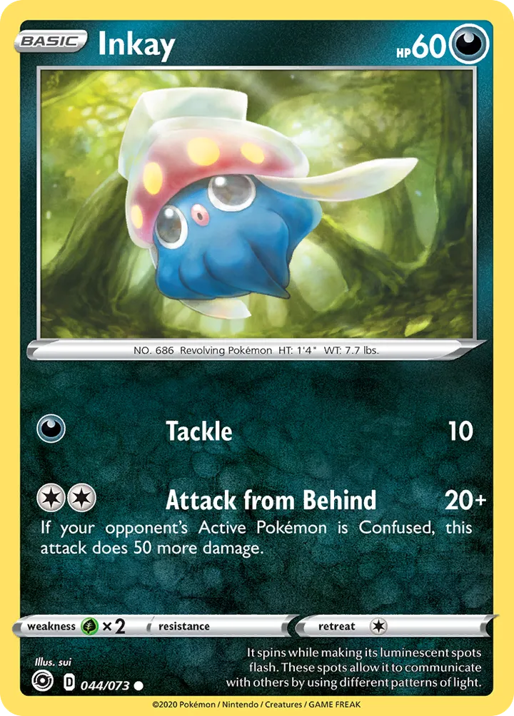 Front of Inkay 44, Champion's Path English