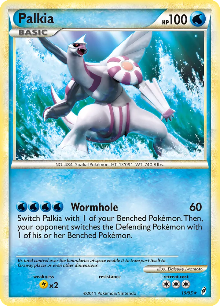 Pokémon TCG: Call of Legends 영어판 Palkia 19 카드 앞면