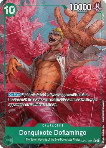 Donquixote Doflamingo OP04-031 · パラレル 3 ¥2,772