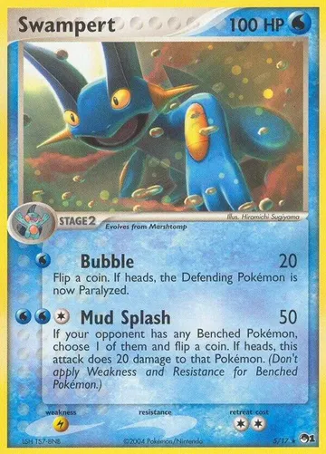 Swampert 5 $29.50
