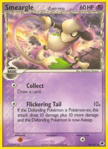 Smeargle δ 39 $2.54