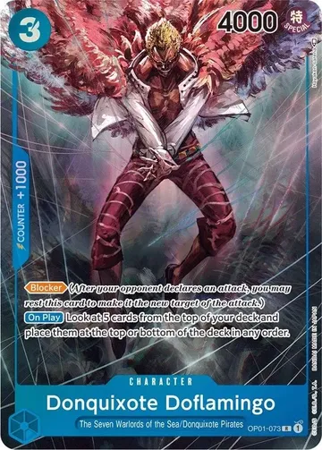 Donquixote Doflamingo OP01-073 · パラレル ¥2,955