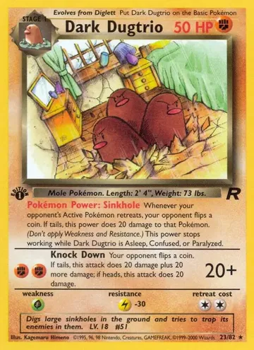 Dark Dugtrio 23 $10.63