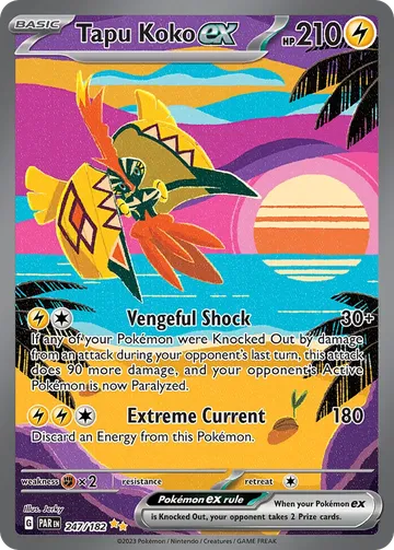 Tapu Koko ex 247 ₩24,075