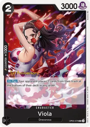 Viola OP05-079 · Anniversary $62.00